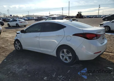 2016 Hyundai Elantra Se из США, поврежденный, VIN 5NPDH4AE6GH671438